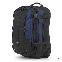 Spire Meta laptop backpack in Midnight blue/black